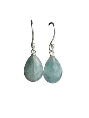 Amazonite Sterling Silver Dangle Earrings
